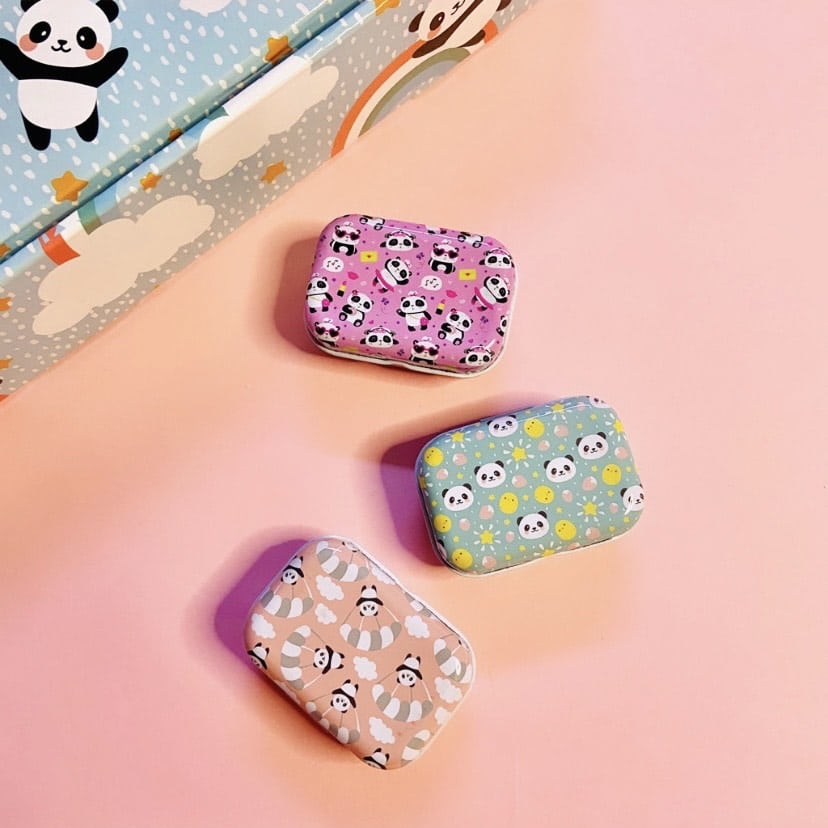 Panda Tin Box – The Glitter Cup
